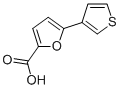 5-(Thiophen-3-yl)furan-2-carboxylic acid Structure,560993-95-5Structure