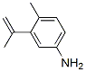 Benzenamine, 4-methyl-3-(1-methylethenyl)-(9ci) Structure,561064-35-5Structure