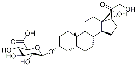 Tetrahydro-11-deoxy cortisol 3-o-β-d-glucuronide Structure,56162-40-4Structure