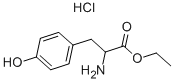 Dl-tyrosine ethyl ester hydrochloride Structure,5619-08-9Structure