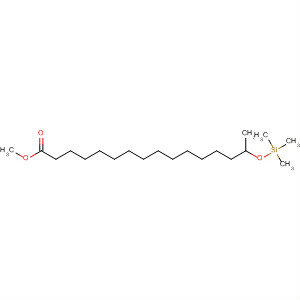 15-[(Trimethylsilyl)oxy]hexadecanoic acid methyl ester Structure,56196-04-4Structure