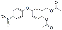 3-Acetoxy-3,6-dihydro-6-(4-nitrophenoxy)-2h-pyran-2-methanol acetate Structure,56196-13-5Structure