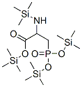 3-[Bis(trimethylsiloxy)phosphinyl ]-2-[(trimethylsilyl)amino]propanoic acid trimethylsilyl ester Structure,56196-74-8Structure