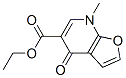 Furo[2,3-b]pyridine-5-carboxylic acid,4,7-dihydro-7-methyl-4-oxo-,ethyl ester Structure,562100-69-0Structure