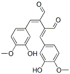 2,3-Bis[(3-hydroxy-4-methoxyphenyl)methylene]butanedial Structure,56247-62-2Structure