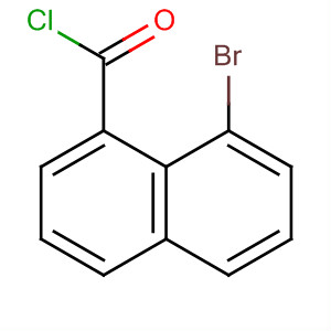 8-Bromo-1-naphthalenecarbonyl chloride Structure,56268-44-1Structure