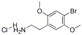 4-Bromo-2,5-dimethoxyphenethylamine hcl Structure,56281-37-9Structure