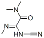 (9ci)-2-(氰基氨基)-N,N-二甲基-2-(甲基亚氨基)-乙酰胺结构式_562814-64-6结构式