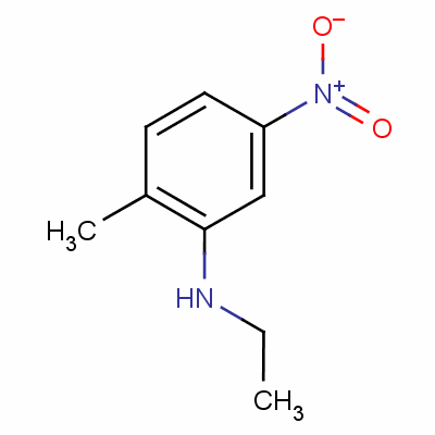 N-ethyl-5-nitro-o-toluidine Structure,56288-95-0Structure