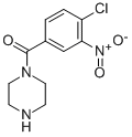 (4-Chloro-3-nitrophenyl)(piperazin-1-yl)methanone Structure,563538-35-2Structure