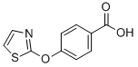 4-(2-Thiazolyloxy)benzoic acid Structure,56355-20-5Structure