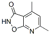 Isoxazolo[5,4-b]pyridin-3(2h)-one,4,6-dimethyl-(9ci) Structure,56366-97-3Structure