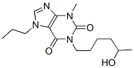 3,7-Dihydro-1-(5-hydroxyhexyl)-3-methyl-7-propyl-1h-purine-2,6-dione Structure,56395-62-1Structure