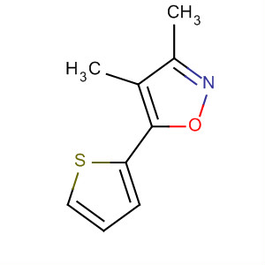 3,4-Dimethyl-5-(2-thienyl)isoxazole Structure,56421-65-9Structure