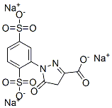 4,5-Dihydro-1-(2,5-disulfophenyl)-5-oxo-1h-pyrazole-3-carboxylic acid trisodium salt Structure,56435-62-2Structure