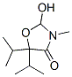 2-Hydroxy-3-methyl-5,5-bis(1-methylethyl)oxazolidin-4-one Structure,56440-43-8Structure