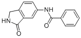 Benzamide,n-(2,3-dihydro-3-oxo-1h-isoindol-5-yl)-(9ci) Structure,564467-89-6Structure