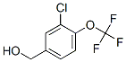 3-Chloro-4-(trifluoromethoxy)benzyl alcohol Structure,56456-48-5Structure