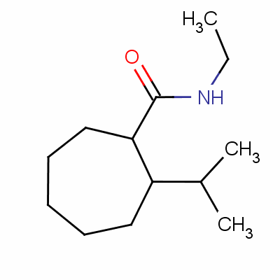 N-ethyl-2-isopropylcycloheptanecarboxamide Structure,56471-43-3Structure