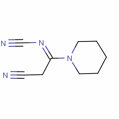 1-[2-Cyano-1-(cyanoimino)ethyl ]piperidine Structure,56488-00-7Structure