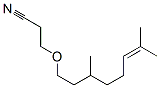 3-[(3,7-Dimethyl-6-octenyl)oxy]propiononitrile Structure,56505-01-2Structure