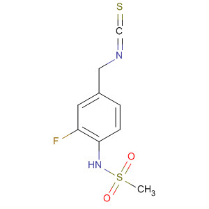 3-Fluoro-4-(methylsulfonylamino)benzyl isothiocyanate Structure,565448-37-5Structure