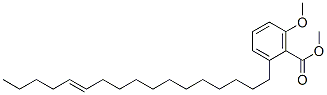 2-(12-Heptadecenyl)-6-methoxybenzoic acid methyl ester Structure,56554-65-5Structure