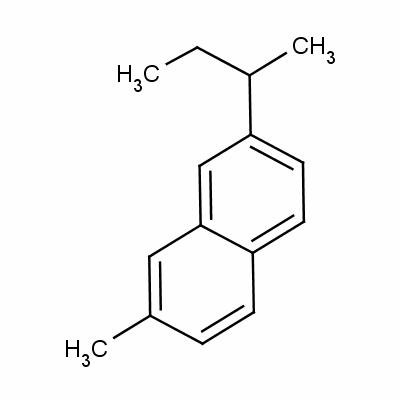 2-Methyl-7-(1-methylpropyl)naphthalene Structure,56564-73-9Structure