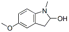 2,3-Dihydro-5-methoxy-1-methyl-1h-indol-2-ol Structure,56588-19-3Structure