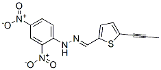 5-(1-Propynyl)-2-thiophenecarbaldehyde 2,4-dinitrophenyl hydrazone Structure,56588-22-8Structure