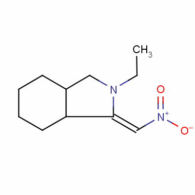 2-Ethyloctahydro-1-(nitromethylene)-1h-isoindole Structure,56593-86-3Structure