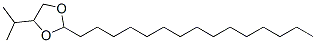 4-Isopropyl-2-pentadecyl-1,3-dioxolane Structure,56599-35-0Structure