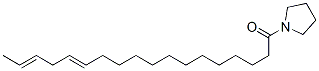 1-(1-Oxo-13,16-octadecadienyl)pyrrolidine Structure,56600-15-8Structure