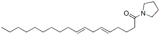 1-(1-Oxo-5,8-octadecadienyl)pyrrolidine Structure,56600-16-9Structure