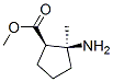 Methyl (1r,2s)-2-amino-2-methylcyclopentanecarboxylate Structure,566156-03-4Structure