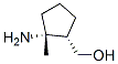 Cyclopentanemethanol ,2-amino-2-methyl-,(1s,2r)-(9ci) Structure,566156-04-5Structure