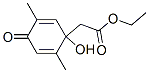 (9ci)-1-羟基-2,5-二甲基-4-氧代-2,5-环己二烯-1-乙酸乙酯结构式_566200-84-8结构式