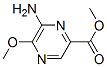 Pyrazinecarboxylic acid,6-amino-5-methoxy-,methyl ester (9ci) Structure,566205-86-5Structure