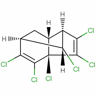 gamma-氯丹结构式_56641-38-4结构式