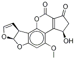 (3R)-2,3,6aβ,9aβ-tetrahydro-3β-hydroxy-4-methoxycyclopenta[c]furo[3’,2’:4,5]furo[2,3-h][1]benzopyran-1,11-dione Structure,56648-94-3Structure