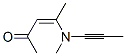 (3z)-(9ci)-4-(甲基-1-丙炔氨基)-3-戊烯-2-酮结构式_566892-53-3结构式