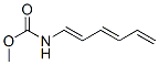 1,3,5-Hexatrienylcarbamic acid methyl ester Structure,56701-03-2Structure