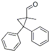 1-Methyl-2,2-diphenylcyclopropanecarbaldehyde Structure,56701-21-4Structure