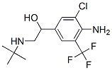 1-[4-氨基-3-氯-5-(三氟甲基)苯基]-2-(叔丁基氨基)乙醇结构式_56707-24-5结构式