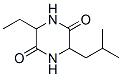 3-Ethyl-6-(2-methylpropyl)-2,5-piperazinedione Structure,56771-93-8Structure