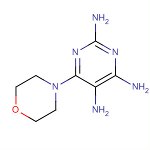 2,5,6-三氨基-4-吗啉嘧啶结构式_56797-24-1结构式