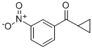 Cyclopropyl-(3-nitrophenyl)methanone Structure,5680-51-3Structure