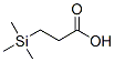 3-(Trimethylsilyl) propionic acid Structure,5683-30-7Structure