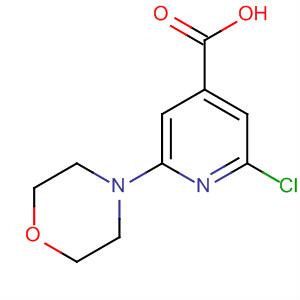 2-Chloro-6-morpholin-4-yl-isonicotinic acid Structure,56835-97-3Structure