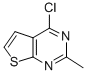 4-Chloro-2-methyl-thieno[2,3-d]pyrimidine Structure,56843-79-9Structure